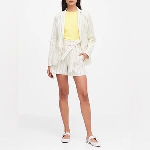 Banana Republic | Stripe Blazer & Short Set